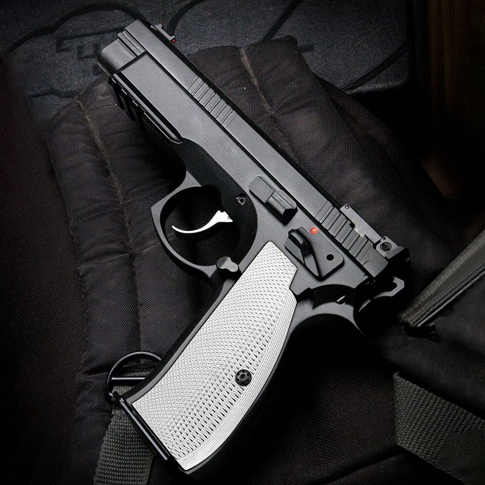Cool Hand Aluminum Grips for CZ 75 Full Size, SP-01 Series, Shadow